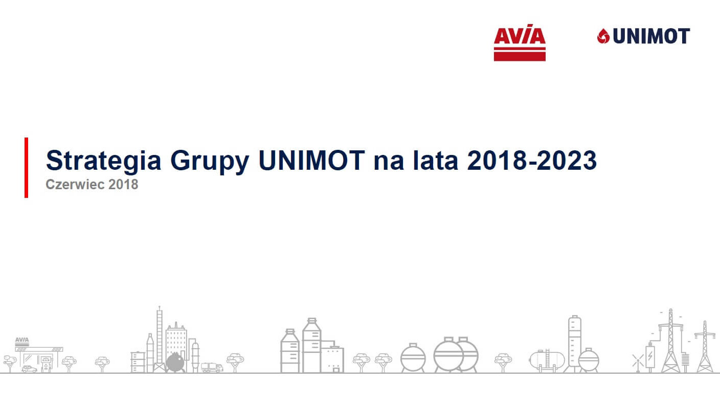 UNIMOT S.A. opublikował strategię rozwoju na lata 2018-2023. - UNIMOT S.A