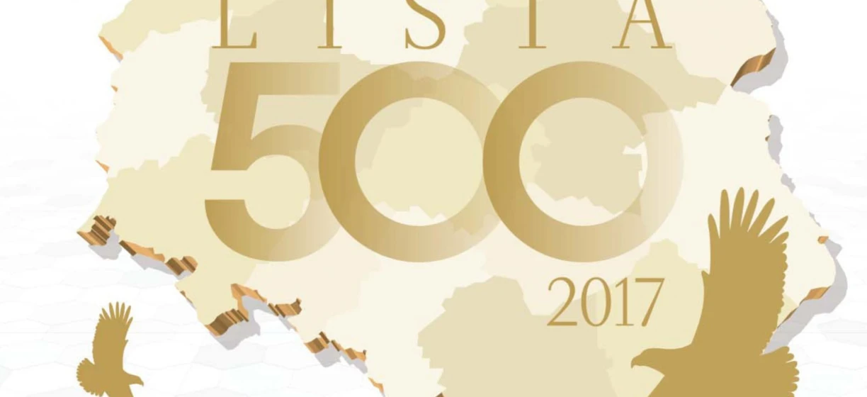 Reklama graficzna prezentująca najlepsze projekty z 2017 roku z użyciem czcionki ORLY i grafik z LISTY.