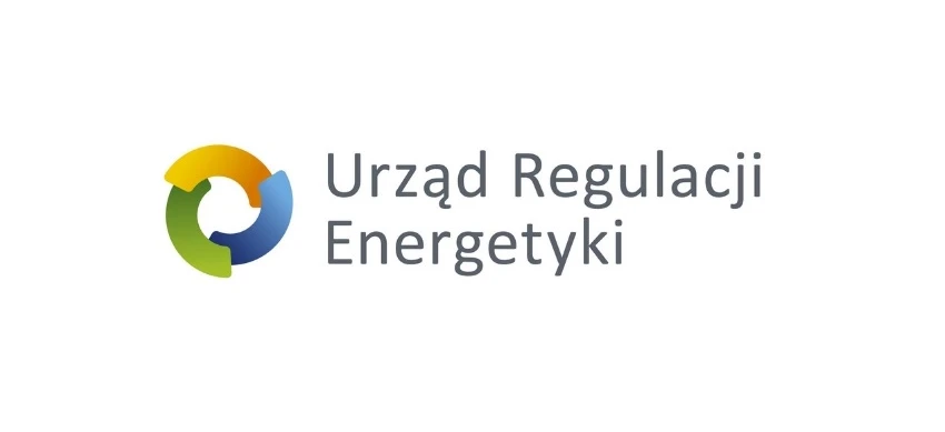 Logo Urzędu Regulacji Energetyki, organu regulacyjnego sektora energetycznego w Polsce. Utworzony do nadzorowania i regulowania branży energetycznej.