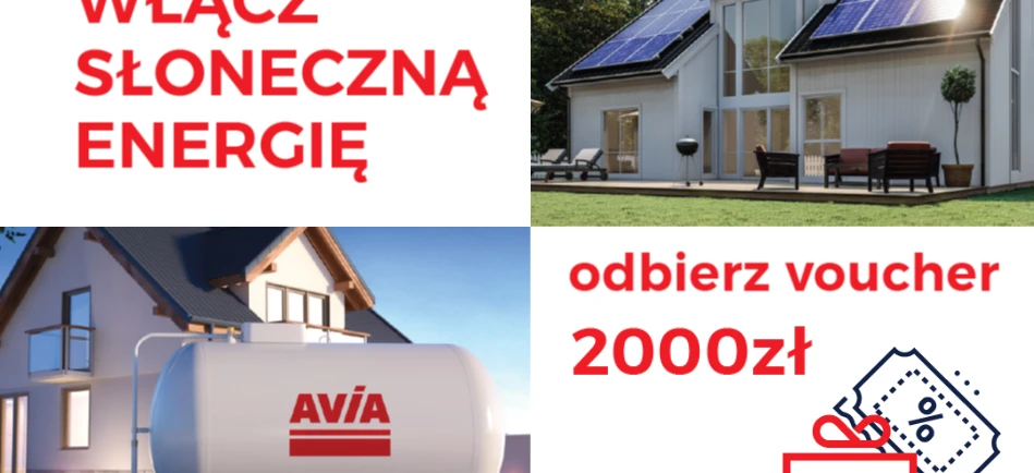 Otrzymaj bon o wartości 2000zł na AVİA z hasłem WŁĄCZ SŁONECZNĄ ENERGIĘ w tej reklamie od SD Eibar.