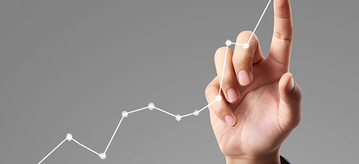Trójkątny diagram ilustrujący koncepcje naukowe za pomocą grafiki i designu. Edukacyjna i wizualnie angażująca ilustracja w języku polskim.