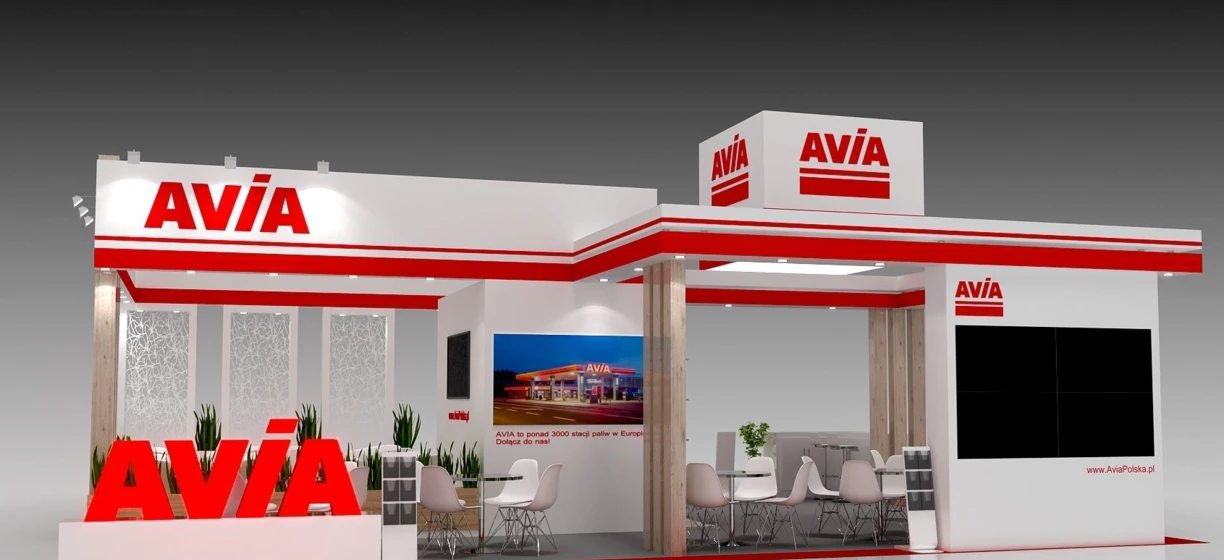 Obraz logo firmy AVIA, europejskiej sieci stacji benzynowych z ponad 3000 lokalizacji. Dołącz do nas na AviaPolska.pl po więcej informacji i usług!