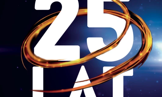 Elegancki projekt logo zawierający liczby i grafiki na tle nocnego nieba. Doskonały do wszystkich Twoich potrzeb związanych z projektowaniem graficznym!