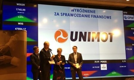 UNIMOT wyróżniony w konkursie The Best Annual Report