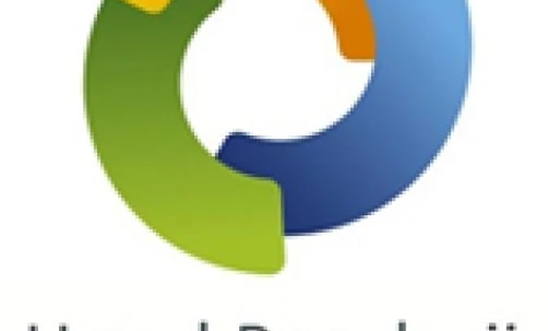 Logo Urzędu Regulacji Energetyki, agencji rządowej regulującej energetykę w Polsce. Emblemat firmy z tekstem Urząd Regulacji Energetyki po polsku.