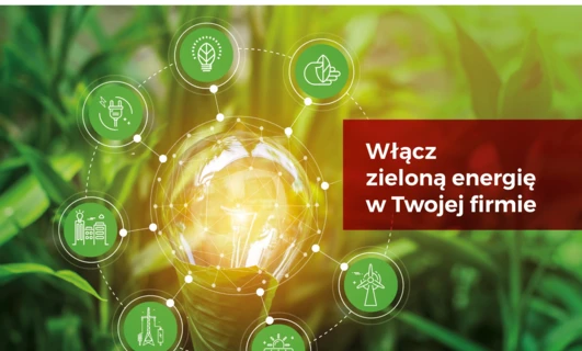 Reklama dla AVÍA Solar promująca zieloną energię dla Twojej firmy z logo i projektowaniem graficznym. Przełącz się na zieloną energię już dziś z UNIMOT i ENERGIA I GAZ.