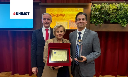 Grupa Unimot nagrodzona w konkursie The Best Annual Report 2024