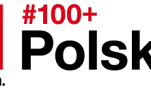 Projekt graficzny z wyróżniającą się czcionką w kolorze czarno-białym z Polską i Szwajcarią podkreślonymi. #100+ Język polski. Logo Norweskiego Czerwonego Krzyża obecne.