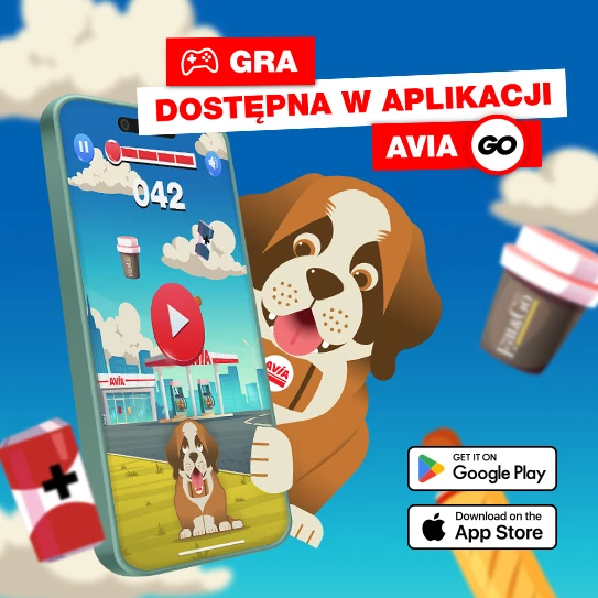 Nowa gra w aplikacji AVIA GO!